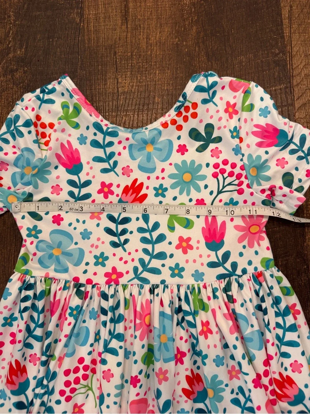 Mila & Rose SUNLIT GARDEN S/S POCKET TWIRL DRESS NWOT